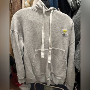 maison kitsune long hoodie